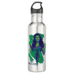 Jennifer Walters She-Hulk Explosive Graphic Stainless Steel Water Bottle