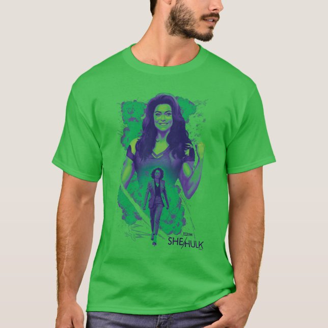 Jennifer Walters She-Hulk Explosive Graphic T-Shirt (Front)