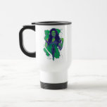 Jennifer Walters She-Hulk Explosive Graphic Travel Mug