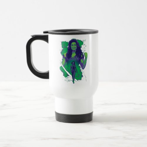 Jennifer Walters She_Hulk Explosive Graphic Travel Mug