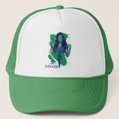 Jennifer Walters She-Hulk Explosive Graphic Trucker Hat