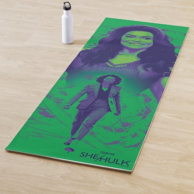 Jennifer Walters She-Hulk Explosive Graphic Yoga Mat