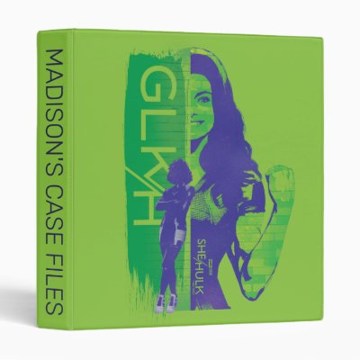 Jennifer Walters She-Hulk GLKH Graphic 3 Ring Binder