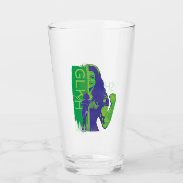 Jennifer Walters She-Hulk GLKH Graphic Glass (Front)
