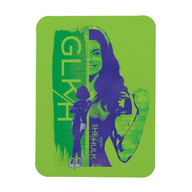Jennifer Walters She-Hulk GLKH Graphic Magnet (Vertical)