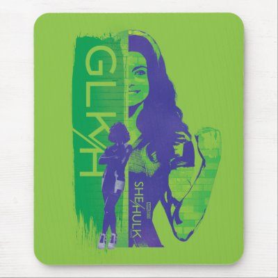 Jennifer Walters She-Hulk GLKH Graphic Mouse Pad
