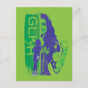 Jennifer Walters She-Hulk GLKH Graphic Postcard