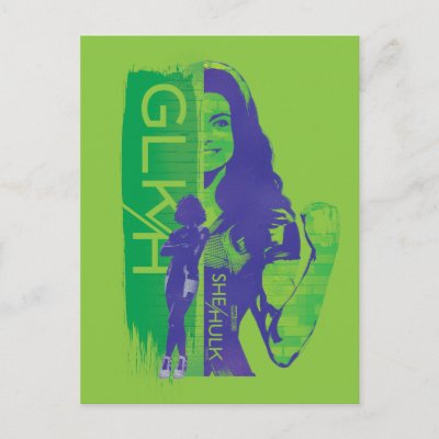 Jennifer Walters She-Hulk GLKH Graphic Postcard