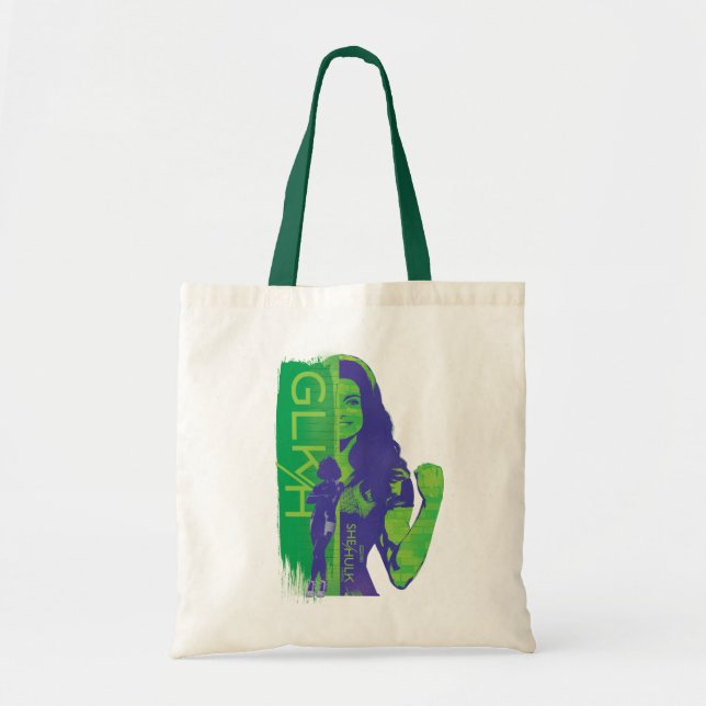 Jennifer Walters She-Hulk GLKH Graphic Tote Bag (Front)