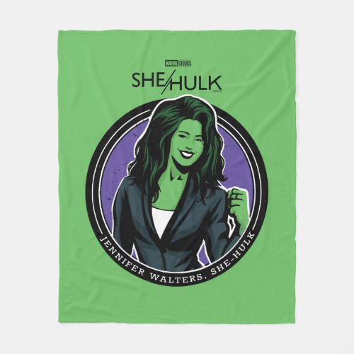 Jennifer Walters She_Hulk Graphic Fleece Blanket