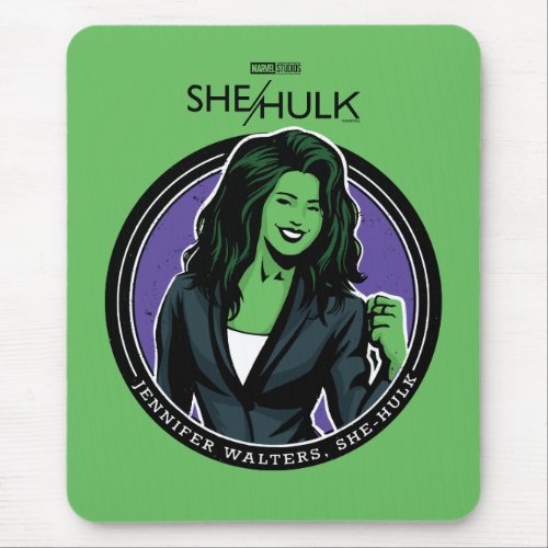 Jennifer Walters She_Hulk Graphic Mouse Pad