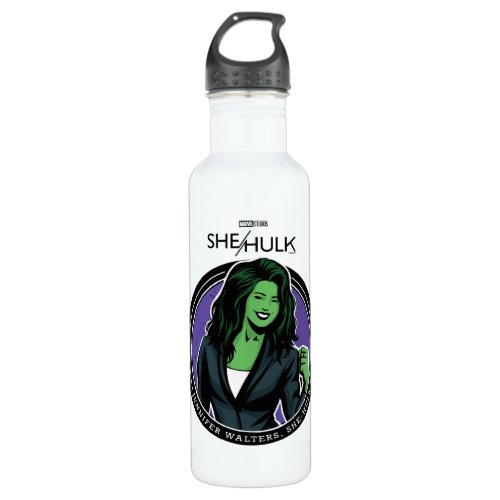 Jennifer Walters She_Hulk Graphic Stainless Steel Water Bottle