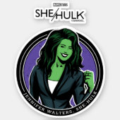 Jennifer Walters, She-Hulk Graphic Sticker (Front)