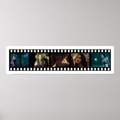 Jennifers Body  Film Roll 11th anniversary sticker Poster