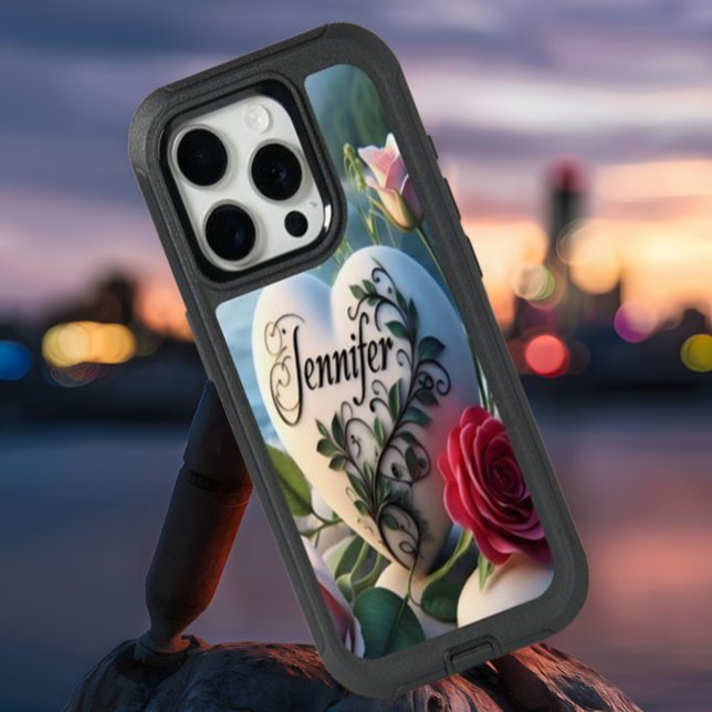 Jennifer's Heart by the River iPhone 15 Pro Case (Creator Uploaded)