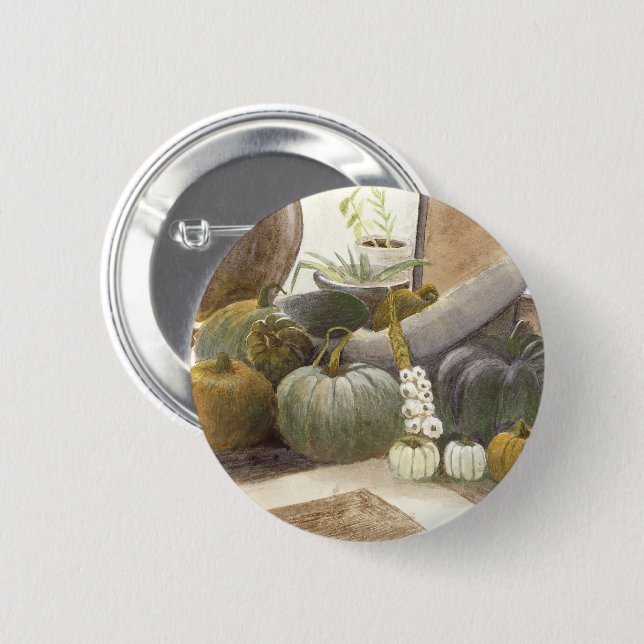 Jennifer's Pumpkins Button (Front & Back)