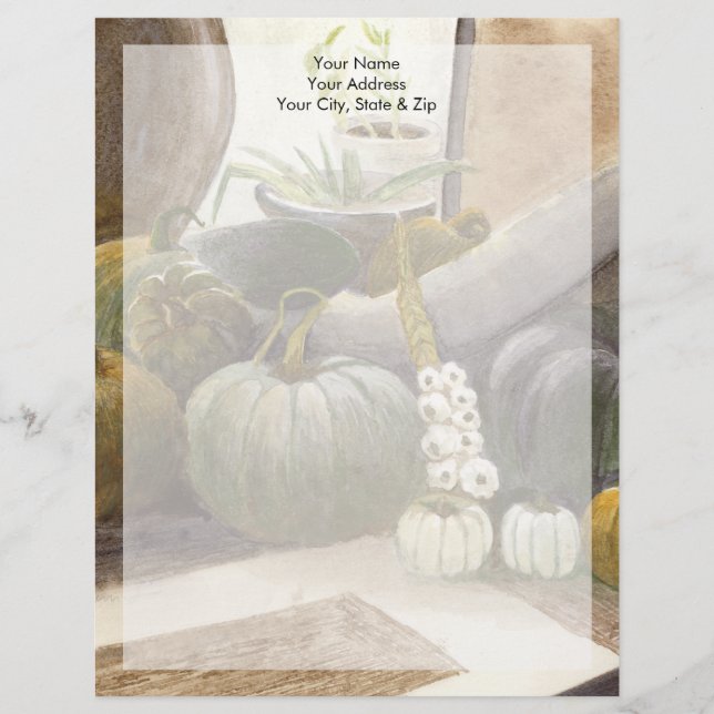Jennifer's Pumpkins Letterhead (Front)