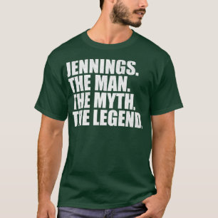 JenningsJennings Family name Jennings last Name Je T-Shirt