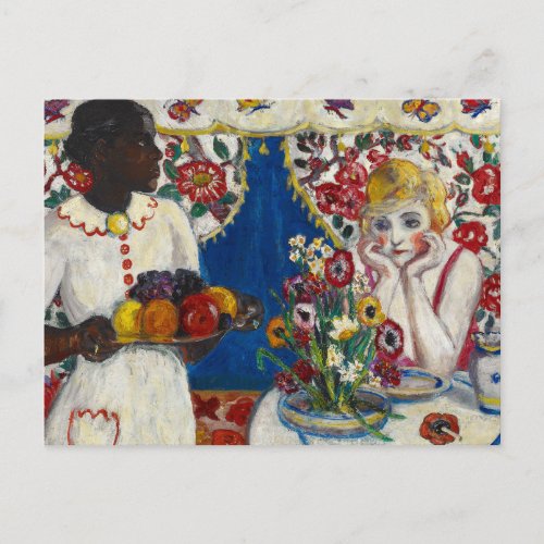 Jenny and Genevieve 1915 by Florine Stettheimer Postcard