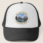 Jenny Lake At Grand Teton National Park In Wyoming Trucker Hat at Zazzle