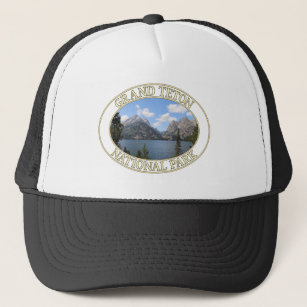 Jenny Lake at Grand Teton National Park in Wyoming Trucker Hat