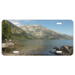 Jenny Lake at Grand Teton National Park License Plate