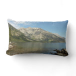 Jenny Lake at Grand Teton National Park Lumbar Pillow