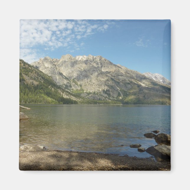 Jenny Lake at Grand Teton National Park Magnet (Front)