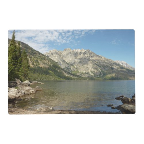 Jenny Lake at Grand Teton National Park Placemat