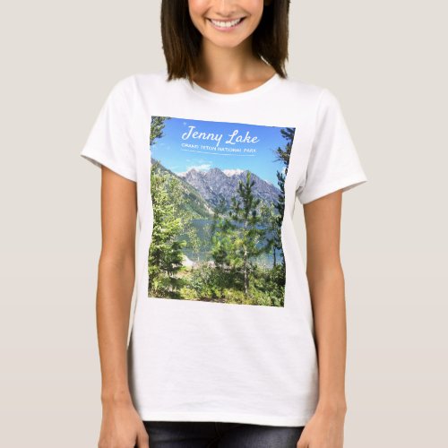 Jenny Lake  Grand Teton Mountains T_Shirt
