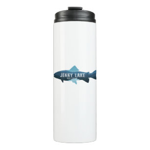 Jenny Lake Grand Teton National Park Fish Thermal Tumbler