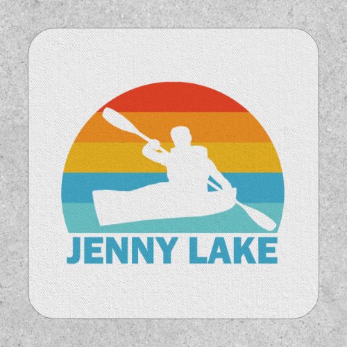 Jenny Lake Grand Teton National Park Kayak Patch