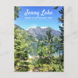 Jenny Lake Grand Teton National Park Postcard