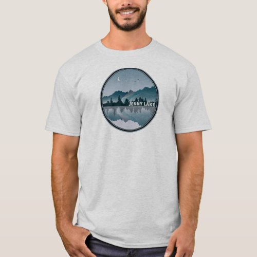 Jenny Lake Grand Teton National Park Reflection T_Shirt
