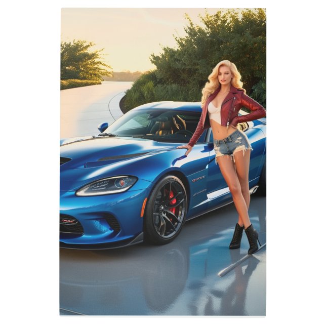 Jenny  metal print (Front)