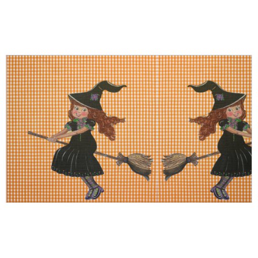 Jenny the Little Witch Fabric