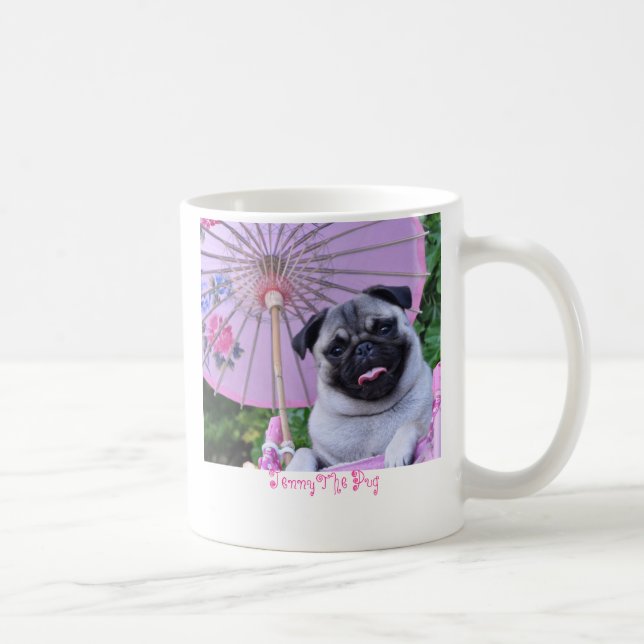 Jenny The Pug - Mug (Right)
