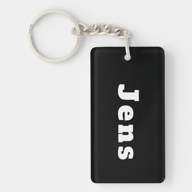 Jens Keychain (Front)