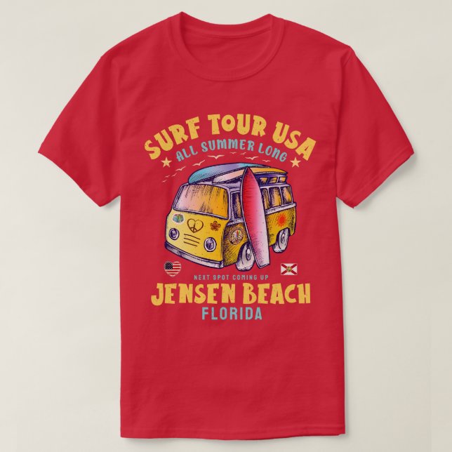 Jensen Beach Florida 2 T-Shirt (Design Front)
