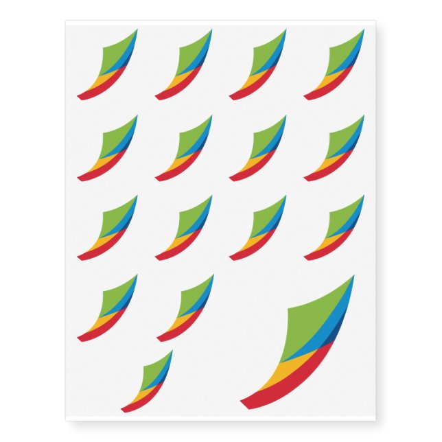 Jeollabuk-do Temporary Tattoos (Front)