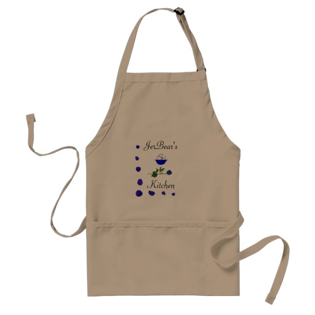 Jerbears Kitchen Adult Apron (Front)