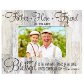 Jeremiah 12:7 Light Faux Barnwood Picture Frame (Front)