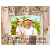 Jeremiah 12:7 Thoughtful 4x6 Black Picture Frame (Front)