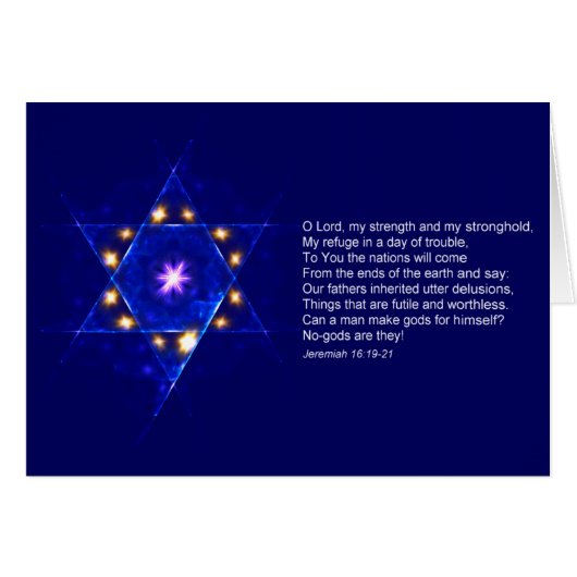 Jeremiah 16 cards (Front Horizontal)