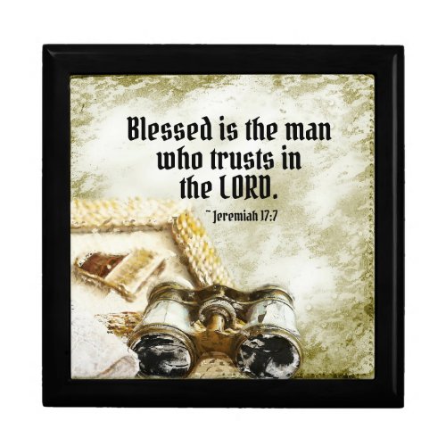 Jeremiah 177 Blessed the Man who Trusts the Lord Gift Box