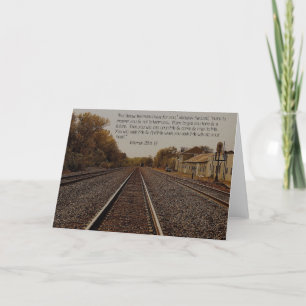 Jeremiah 29:11. 5x7 Card