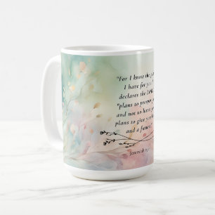 Jeremiah 29:11 Bible Verse Image Coffee Mug