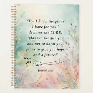 Jeremiah 29:11 Bible Verse Image Planner