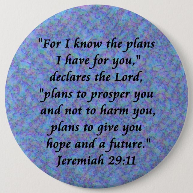 jeremiah 29-11 button (Front)