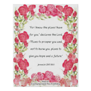 Jeremiah 29:11 Canvas